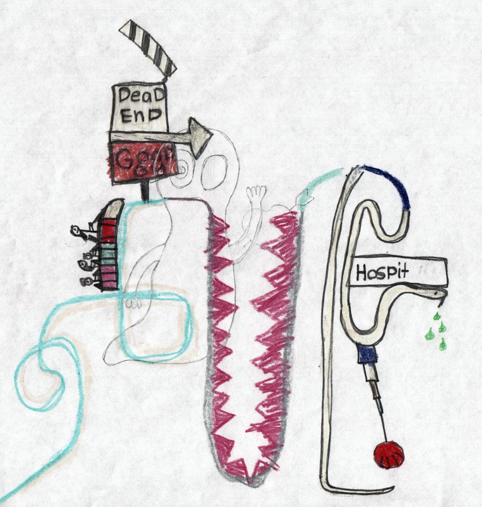 at the precipice of crazy